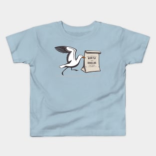 Mind Your Chips! North Shields Seagull Design Kids T-Shirt